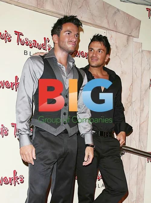 Peter Andre Unveils Waxwork