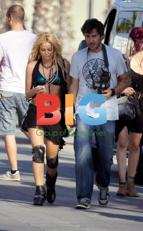 Shakira Filming New Music Video in Barcelona