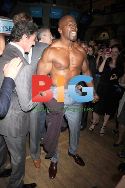 The Expendables Cast at NYSE Opening Bell