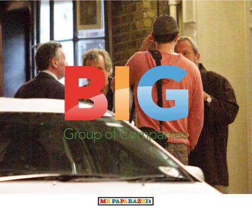 Sacha Baron Cohen with Monty Python Crew