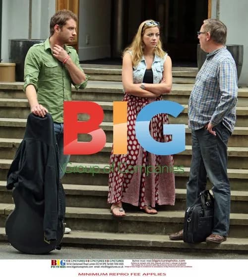 Charlotte Church Arrives at Abbey Road Studios