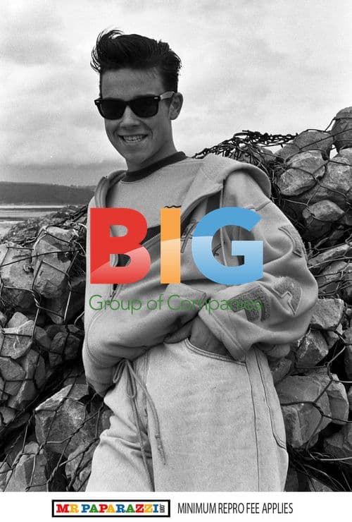 Young Robbie Williams at Holiday Camp