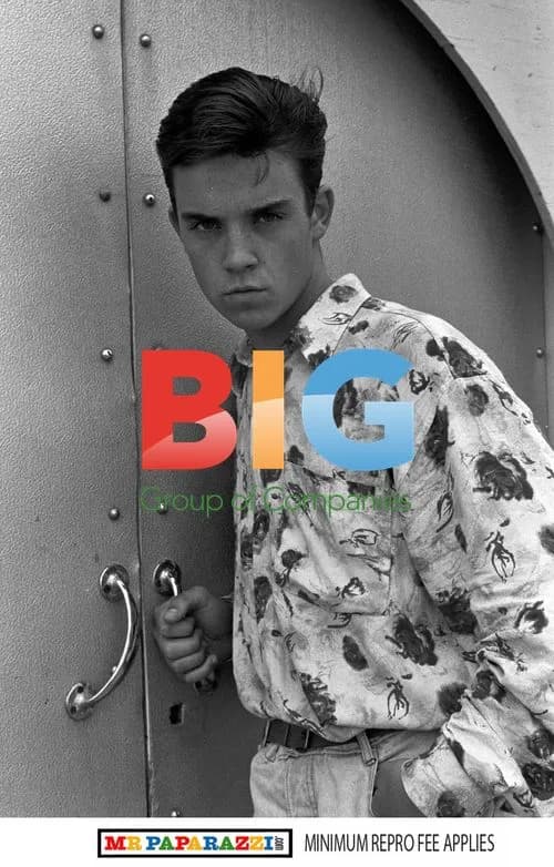 Young Robbie Williams at Welsh Holiday Camp