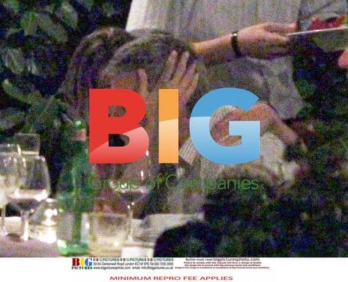 George Clooney and Elisabetta Canalis Dine in Italy