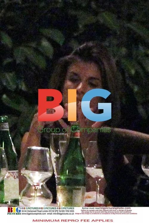 George Clooney and Elisabetta Canalis Dine in Italy