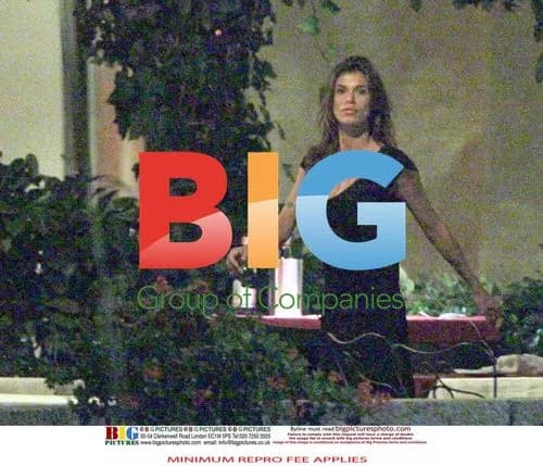 George Clooney and Elisabetta Canalis Dinner in Italy