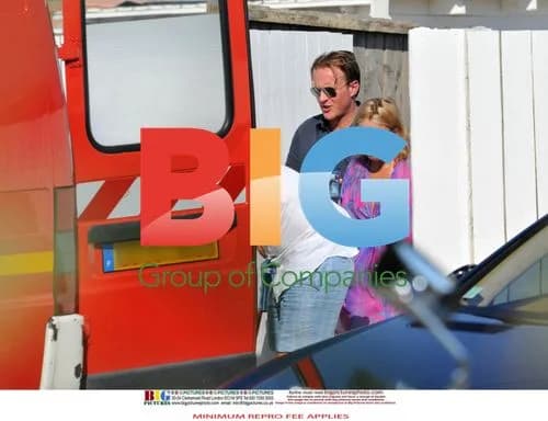 Singer Geri Halliwell Worried Expression