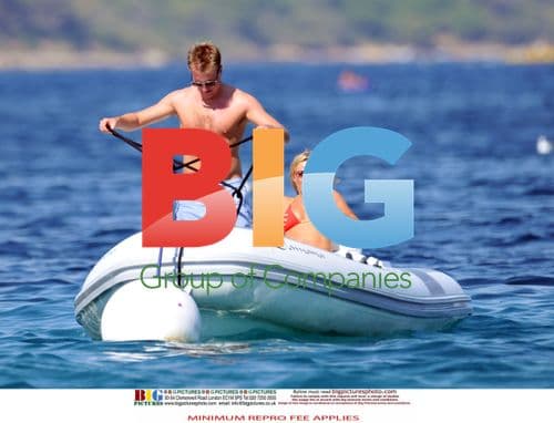 Geri Halliwell and Henry Beckwith in Saint Tropez