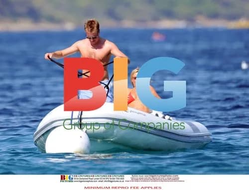 Geri Halliwell and Henry Beckwith in Saint Tropez
