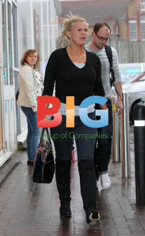 Kerry Katona at Laser Eye Treatment Clinic