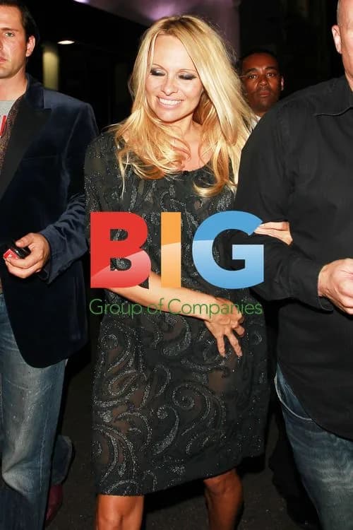Pamela Anderson Leaves Club in Sheer Outfit
