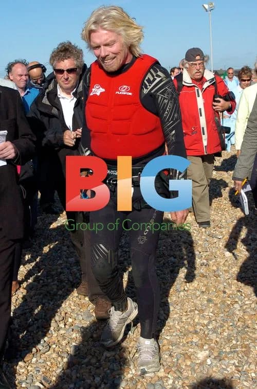 Richard Branson Fails Channel Crossing