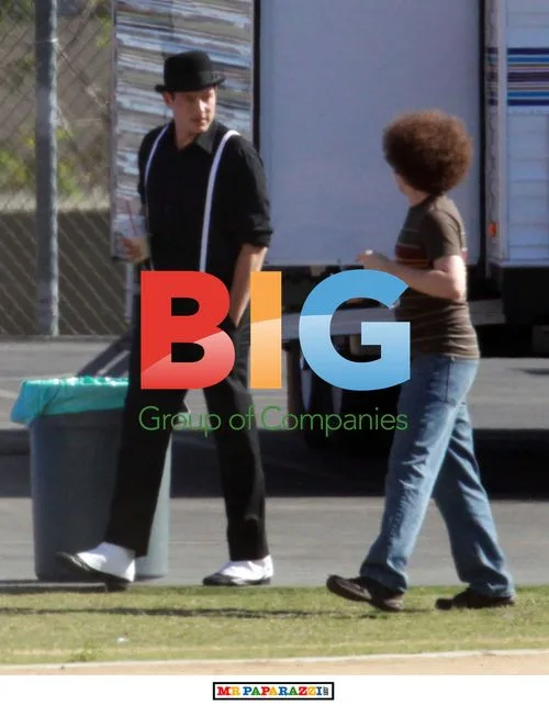 Corey Monteith on 'Glee' Set