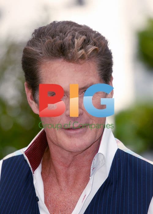 David Hasselhoff at Autobiography Photocall