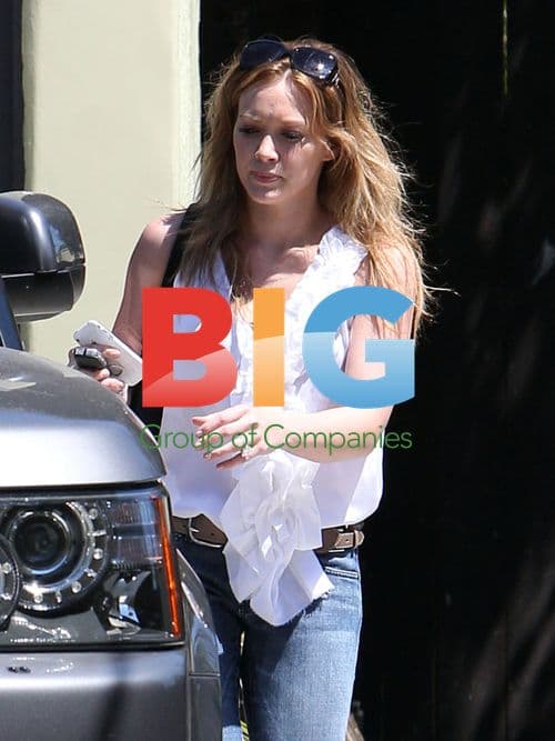 Hillary Duff Leaving Gym in Beverly Hills