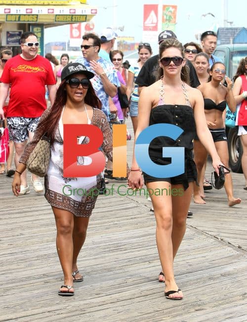 Jersey Shore Cast at Seaside Heights