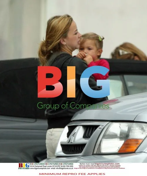 Charlotte Church and Daughter at Toy Shop