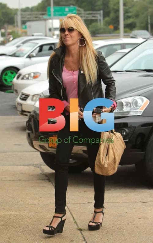 Dina Lohan Runs Errands in Long Island
