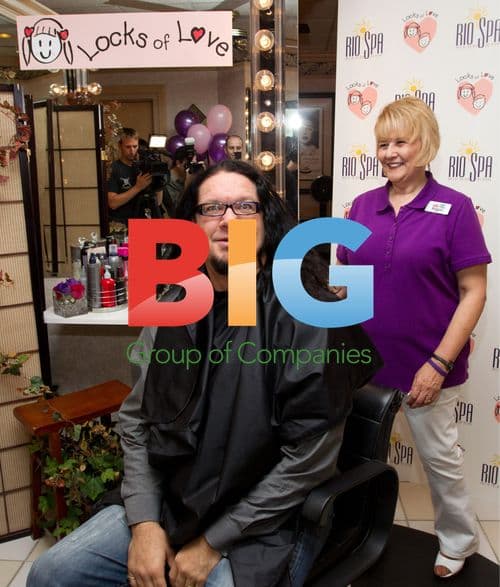 Penn Jillette and Teller at Locks of Love event