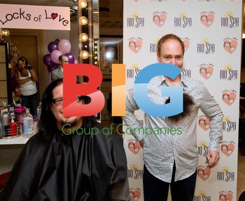 Penn Jillette and Teller at Locks of Love Event