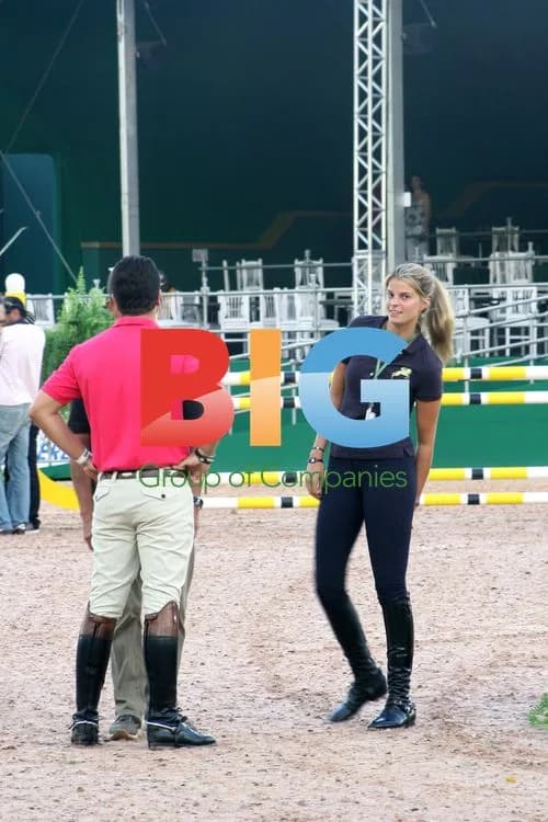 Athina Onassis at International Horse Show