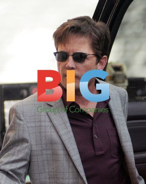 Michael J. Fox Filming 'Curb Your Enthusiasm'