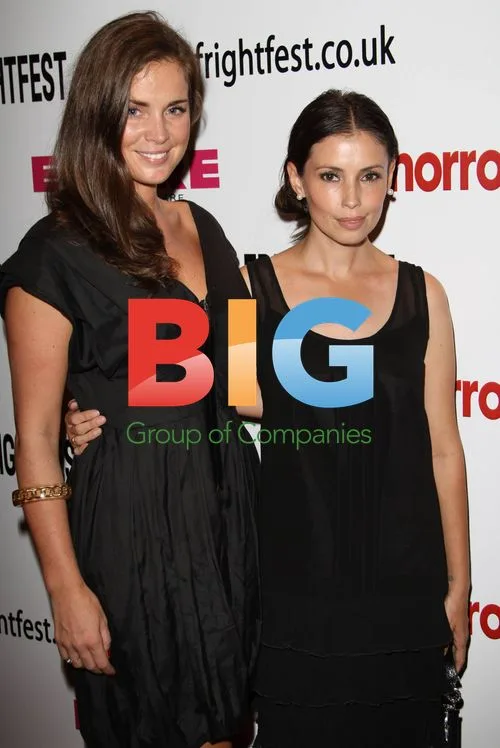 Lisa McAllister and Jane March at 'Dead Cert' Premiere