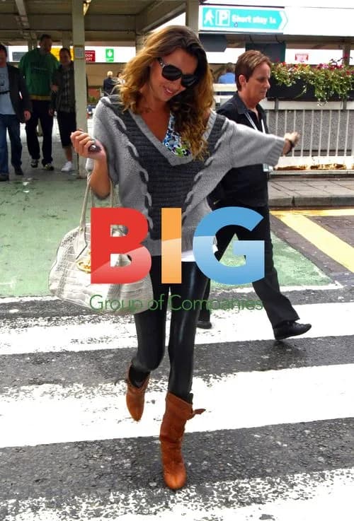 Nadine Coyle Waves Goodbye to Mystery Man