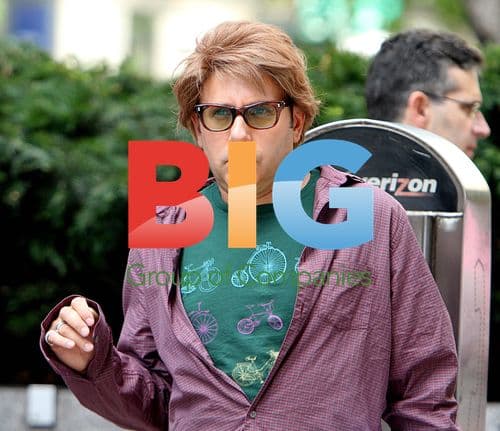 Willie Garson on Set of 'White Collar'