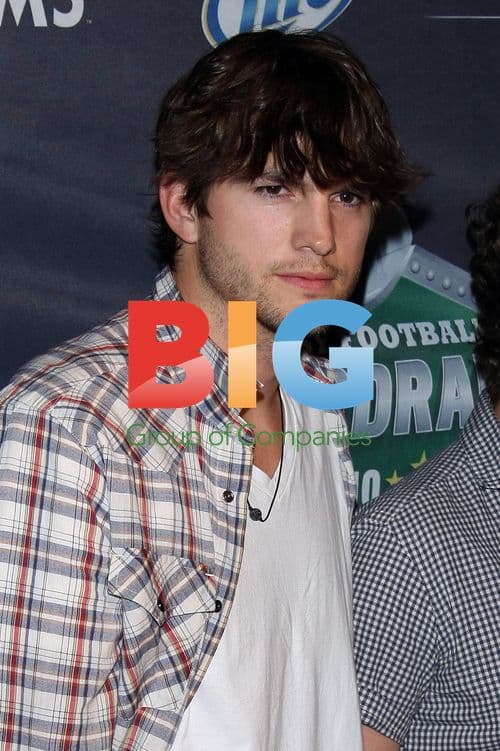 Ashton Kutcher and Danny Masterson at Fantasy Football Party