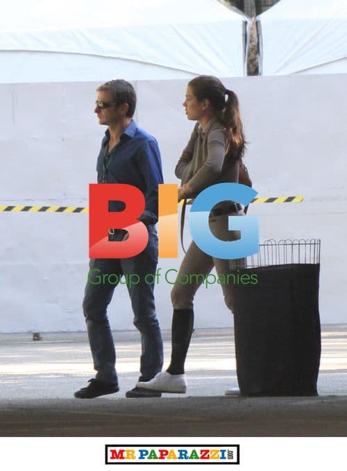 Charlotte Casiraghi leaves with boyfriend