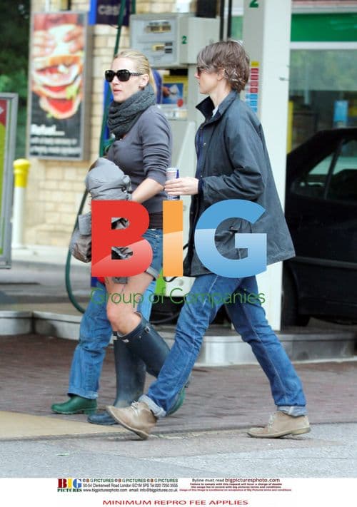 Kate Winslet at Petrol Station