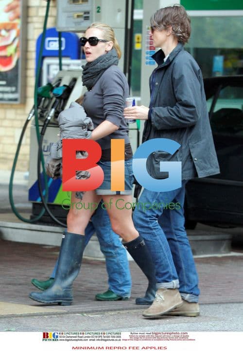 Kate Winslet at Petrol Station