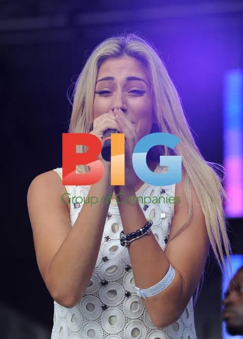 Stacey Solomon at Sandown Park Summer Music Festival