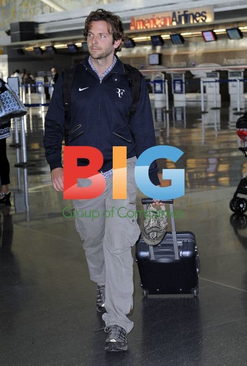 Bradley Cooper at JFK Airport