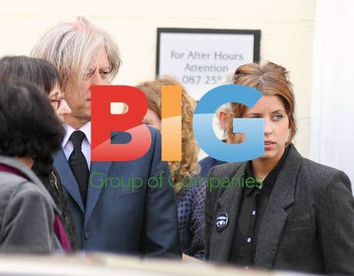 Bob Geldof Snr's Funeral in Dublin