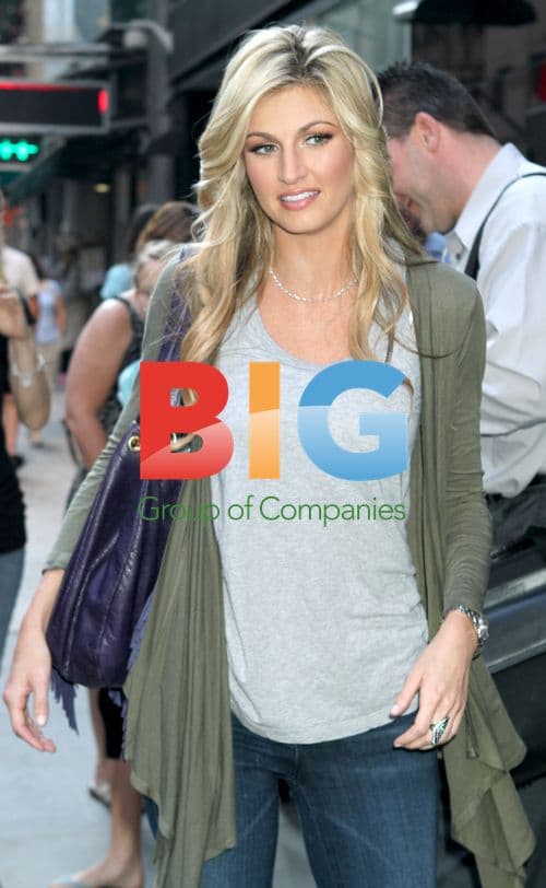 Erin Andrews Arrives at GMA in NY