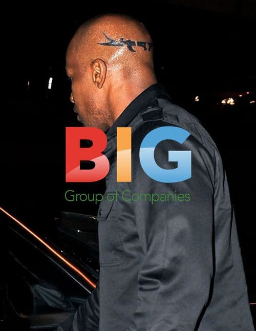 Jamie Foxx outside BOA Steakhouse, LA