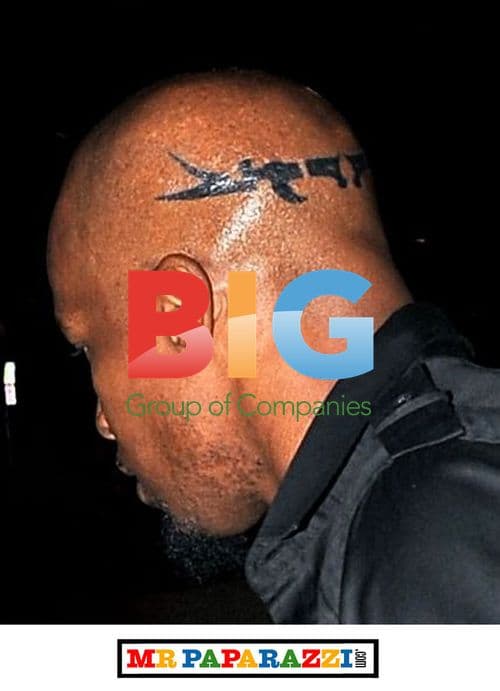 Jamie Foxx Shows Off Tribal Head Tattoo