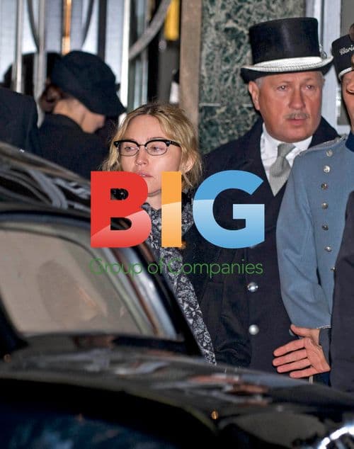 Madonna directing on "W.E." film set