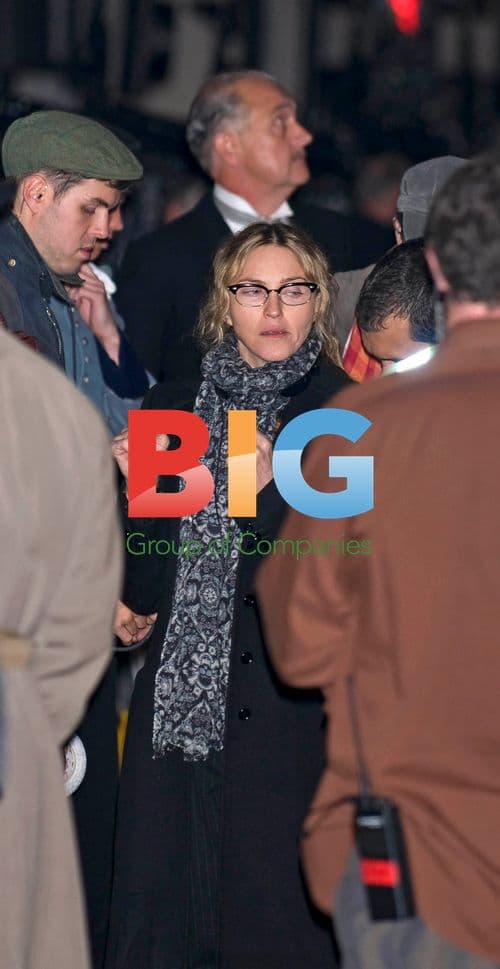 Madonna on "W.E." film set