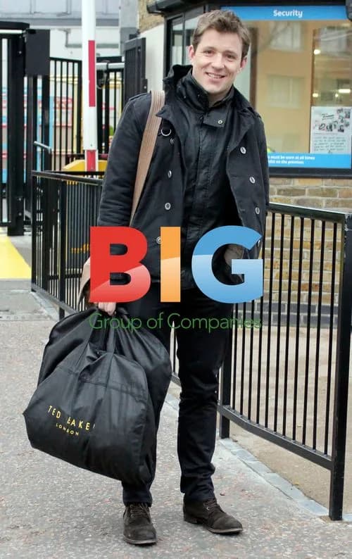 Ben Shepherd spotted at ITV studios