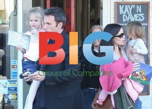 Jennifer Garner and Ben Affleck with Kids