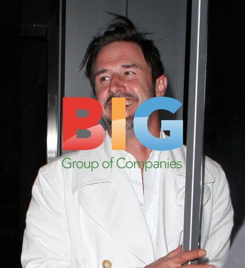 David Arquette in White at BOA Steakhouse