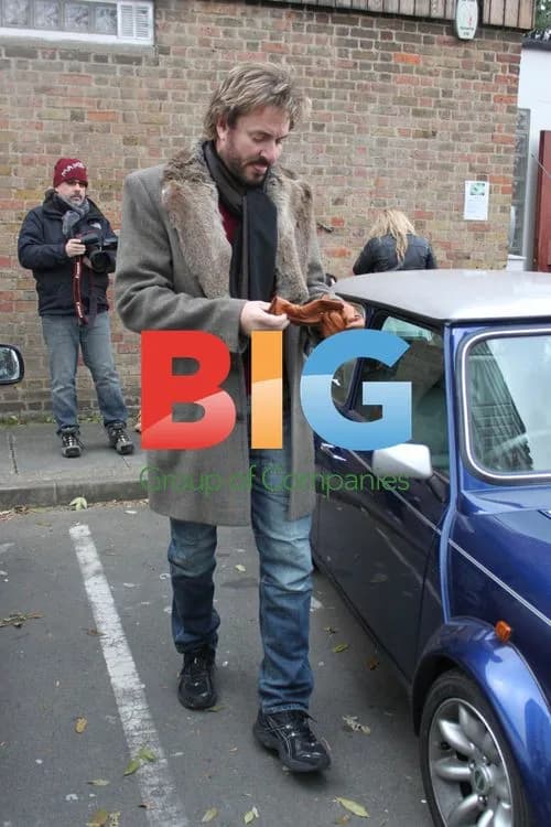 Simon Le Bon at X Factor studio