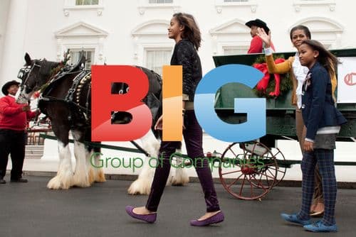 Michelle Obama Welcomes Christmas Tree