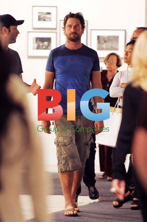 Gerard Butler at Art Basel Miami