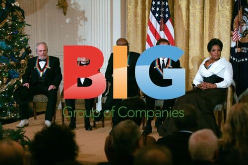 Paul McCartney and Oprah Winfrey at White House