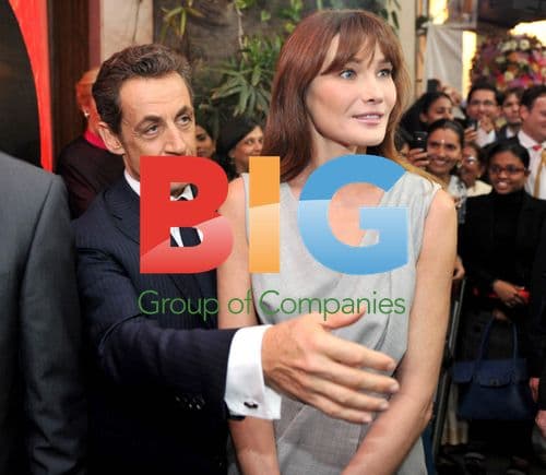 Sarkozy Holds Press Conference in New Delhi