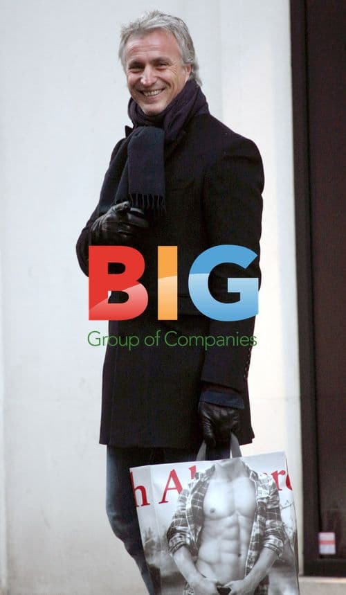 David Ginola Smoking in London